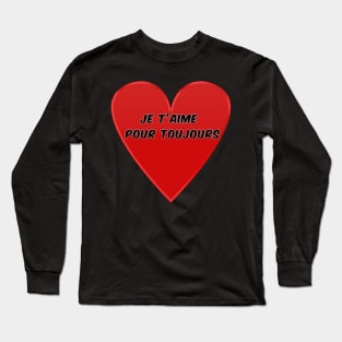 I Love You French Long Sleeve T-Shirt